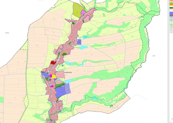 Územní plán Lukavice