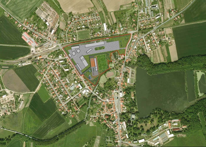 Lokalita bývalého cukrovaru Kopidlno