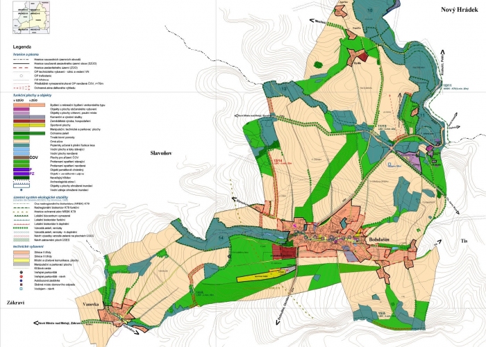 Územní plán Bohdašín